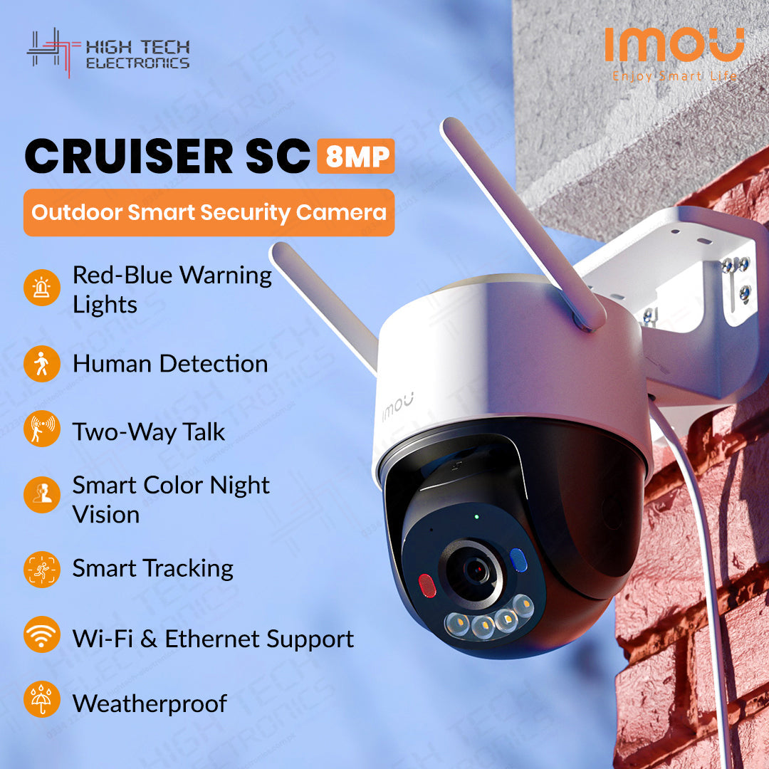 Cruiser SC - 4K - 8MP WiFi Outdoor Smart Camera