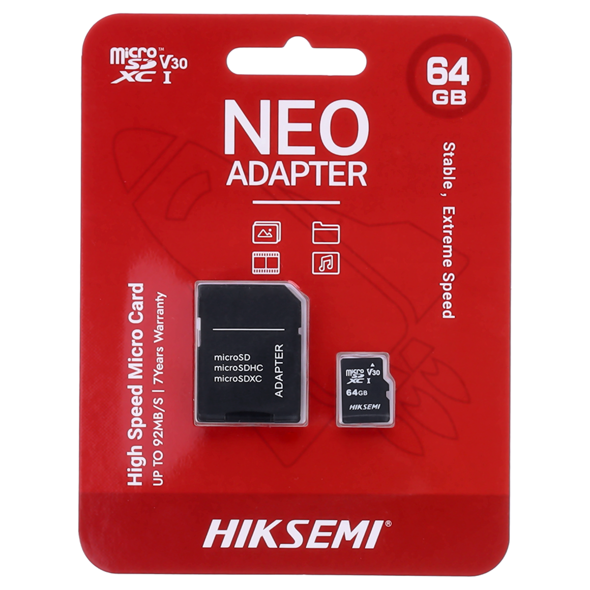 HIKSEMI C1 64GB SURVEILLANCE SD CARD