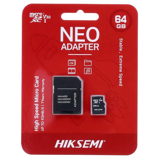 HIKSEMI C1 64GB SURVEILLANCE SD CARD