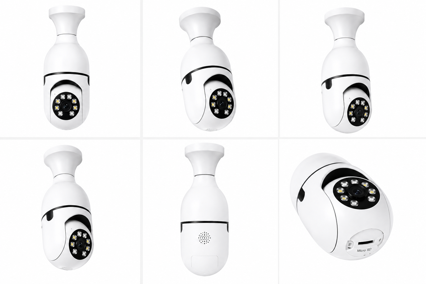 Smart WiFi PTZ Security Camera – 360° Full HD Home Surveillance--V380 PRO